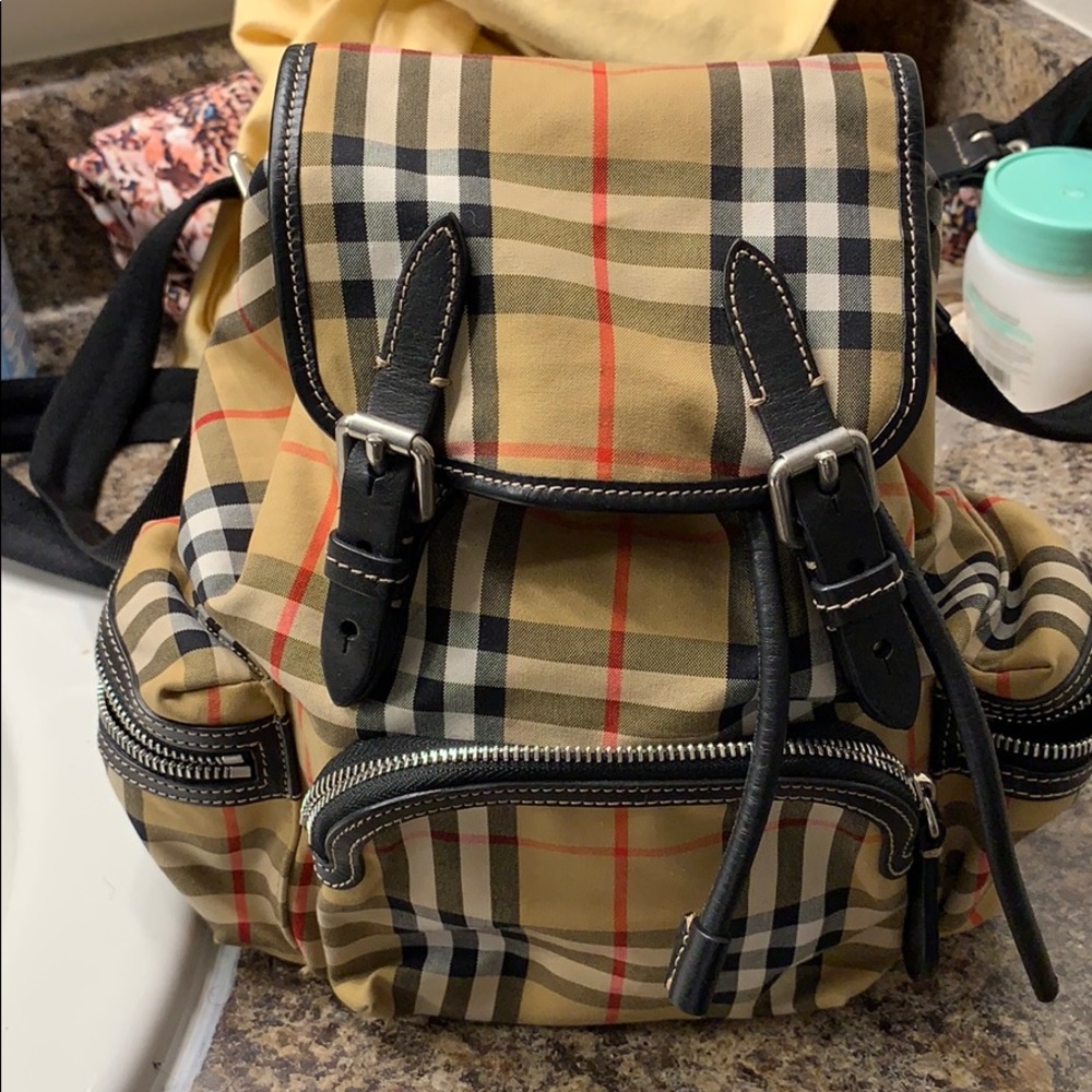 Burberry back pack